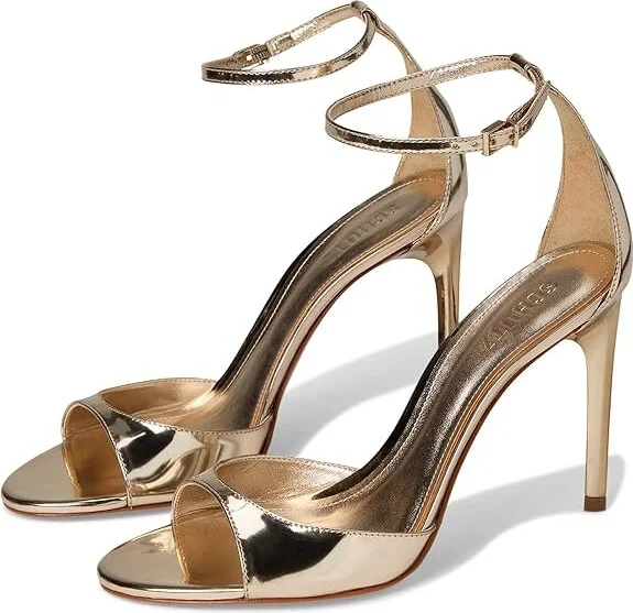 Schutz Scarlett Women's Sandals Platina : 10 M, Leather