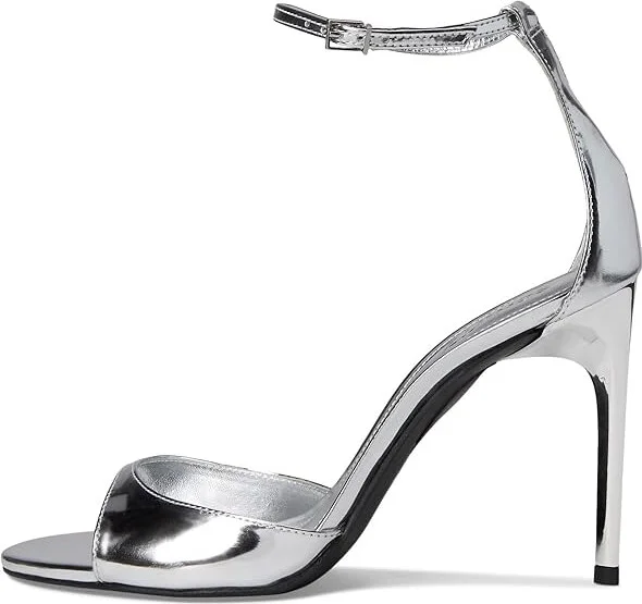 Schutz Scarlett Women's Sandals Prata : 10 M, Leather - Image 6