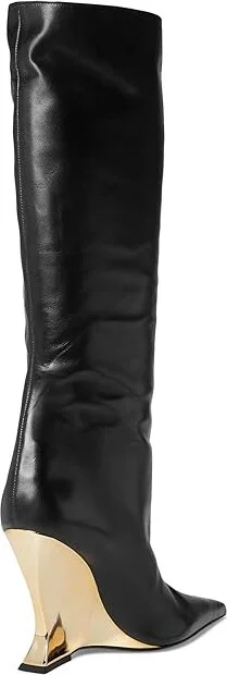 Schutz Siena Boots Women's Boots Black : 6.5 M, Leather - Image 4