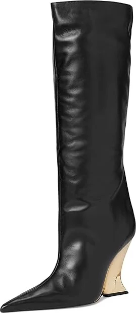 Schutz Siena Boots Women's Boots Black : 6.5 M, Leather - Image 5