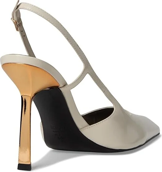 Schutz Sophia High Women's Heels Sugar White : 7 M, Leather - Image 4