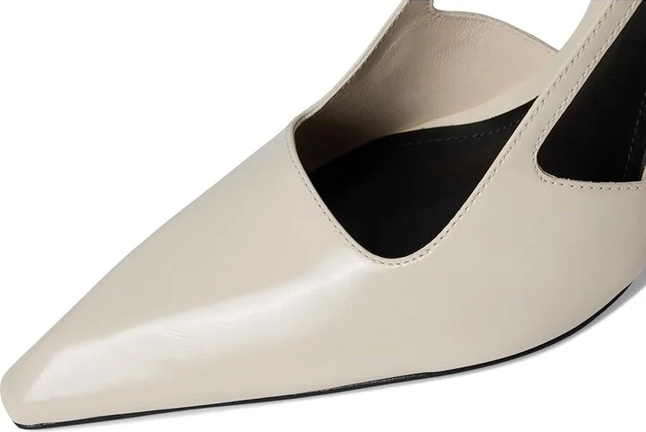 Schutz Sophia High Women's Heels Sugar White : 7 M, Leather - Image 7