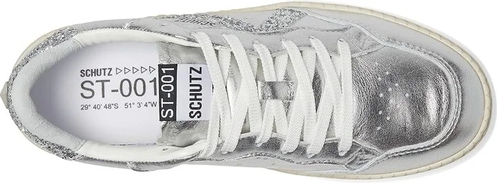 Schutz St 001 Women's Shoes Prata : 5 M, Leather - Image 2