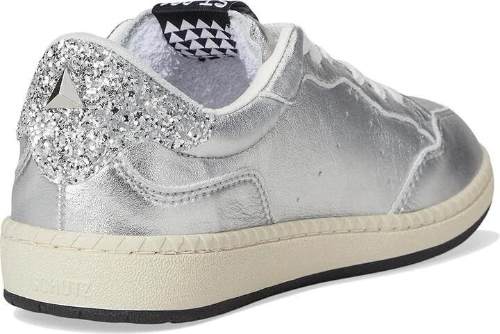 Schutz St 001 Women's Shoes Prata : 5 M, Leather - Image 4
