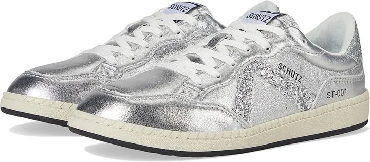 Schutz St 001 Women's Shoes Prata : 5 M, Leather