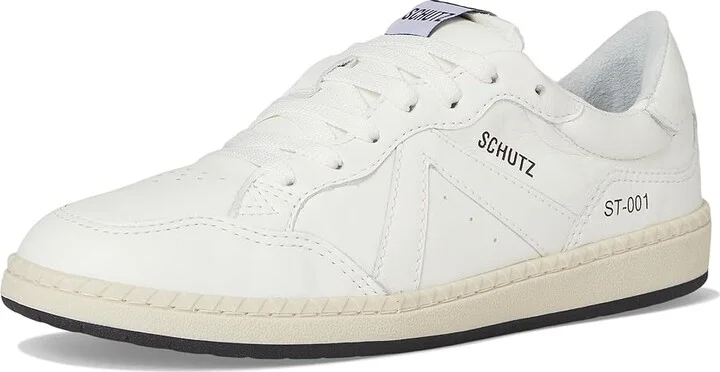 Schutz St 001 Women's Shoes White : 6.5 M, Leather - Image 5