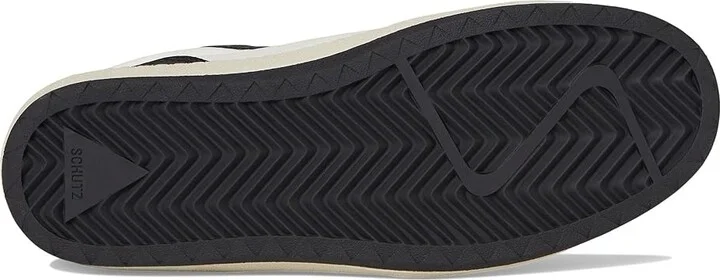 Schutz St 001 Women's Shoes White/Black/Prata/Platina : 5 M, Leather - Image 3