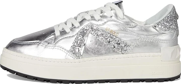 Schutz St Bold Women's Shoes Prata : 7.5 M, Leather - Image 6
