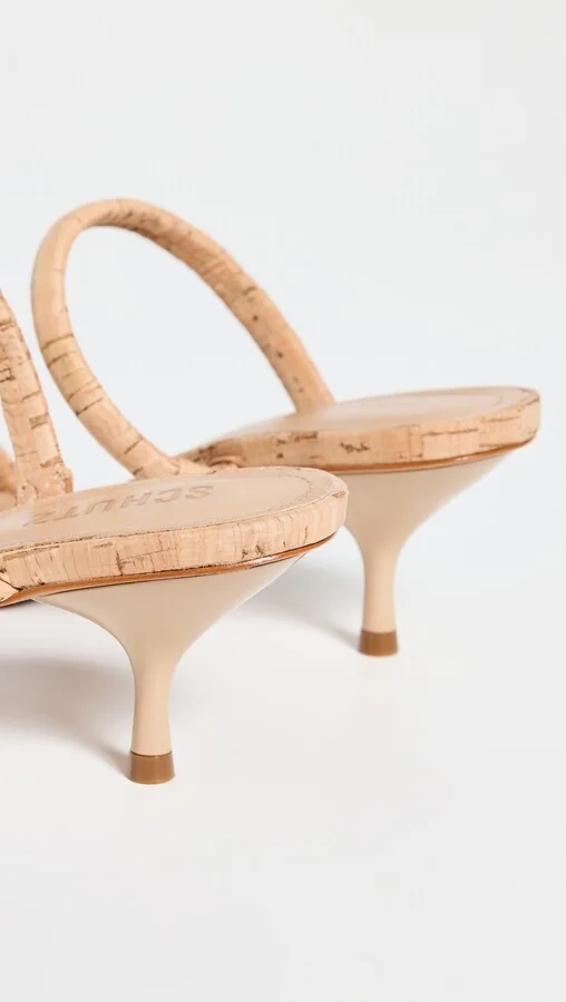 Schutz Taliah Mid Sandal Mules - Image 4
