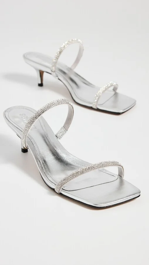 Schutz Taliah Square Sandals - Image 5