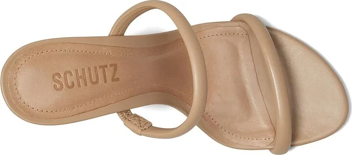Schutz Taliah Women's Sandals Light Nude : 10.5 M, Leather - Image 2