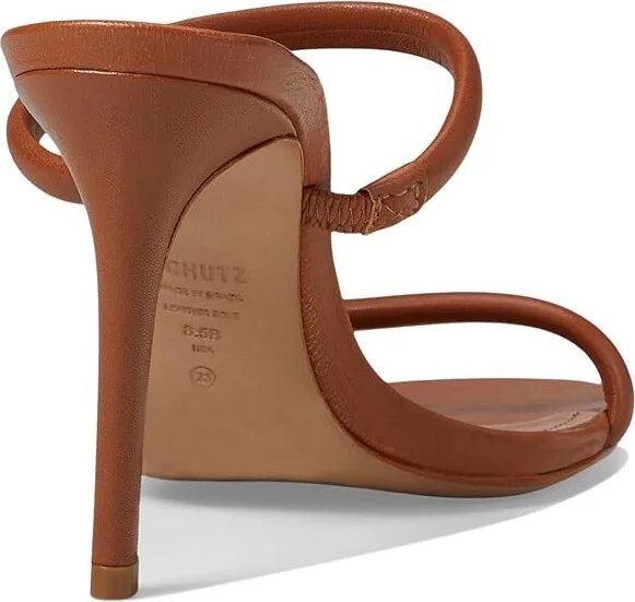 Schutz Taliah Women's Sandals Miele : 10.5 M, Leather - Image 4