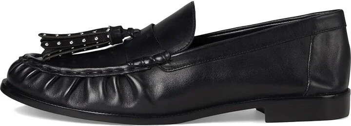 Schutz Tilly Women's Flat Shoes Black : 8.5 M, Leather - Image 6