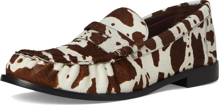 Schutz Tyche Women's Flat Shoes Multibrown : 9.5 M, Leather - Image 5