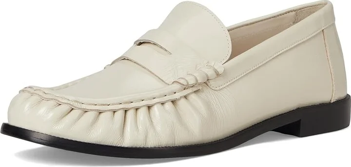 Schutz Tyche Women's Flat Shoes Sugar White : 7 M, Leather - Image 5