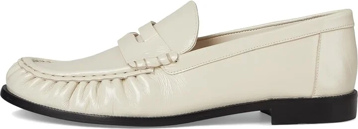 Schutz Tyche Women's Flat Shoes Sugar White : 7 M, Leather - Image 6