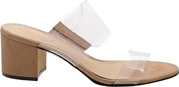 Schutz Victorie Women's Shoes Transparente/Honey Beige : 5 M - Image 6