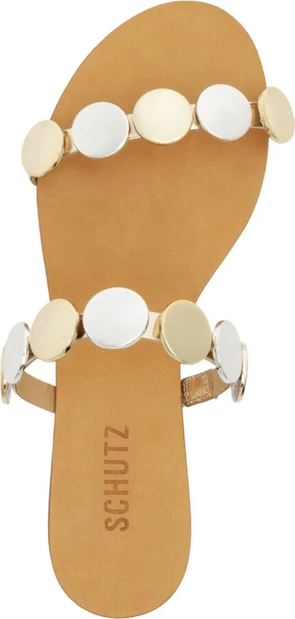 Schutz Women's Acacia Flat Sandals - Image 4