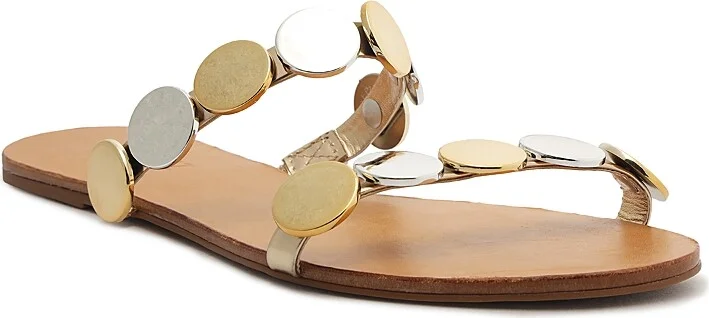 Schutz Women's Acacia Slip On Embellished Slide Sandals