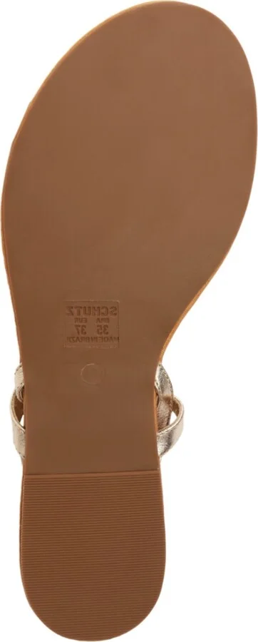 Schutz Women's Acacia T Round Toe Flat Sandals - Image 10