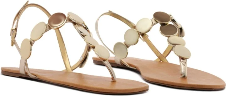 Schutz Women's Acacia T Round Toe Flat Sandals - Image 11