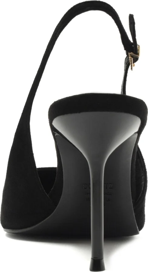 Schutz Women's Alicia Slingback Pointy Toe Pumps - Image 7