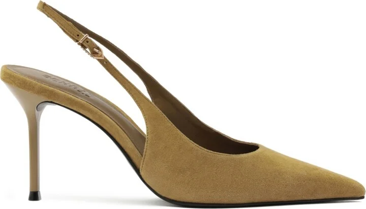 Schutz Women's Alicia Slingback Pointy Toe Pumps - Image 10