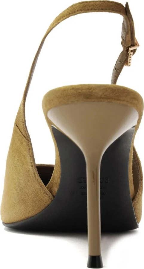 Schutz Women's Alicia Slingback Pointy Toe Pumps - Image 11