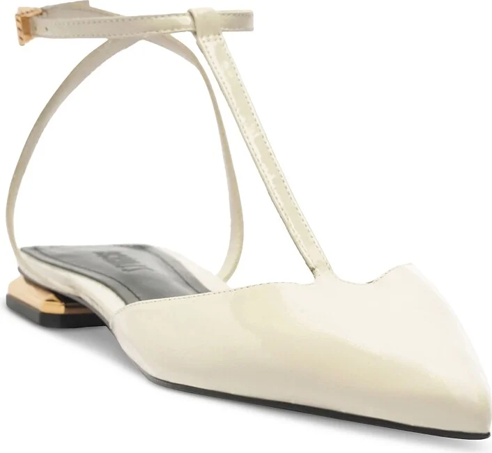 Schutz Women's Allure T Strap Flats