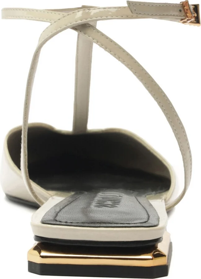 Schutz Women's Allure T-Strap Pointy Toe Flats - Image 3