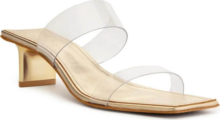 Schutz Women's Ariella Tab Square Toe Dress Sandals