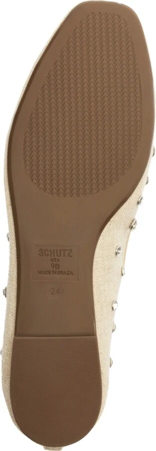 Schutz Women's Arissa Shine Ballet Flats - Image 5