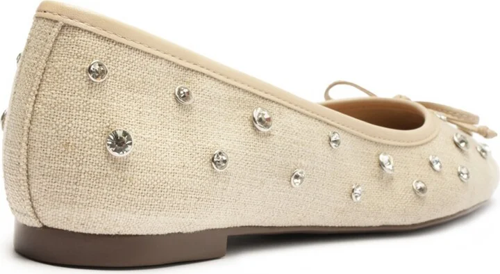 Schutz Women's Arissa Shine Ballet Flats - Image 6