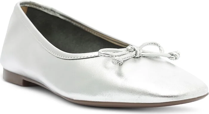 Schutz Women's Arissa Slip On Square Toe Flats