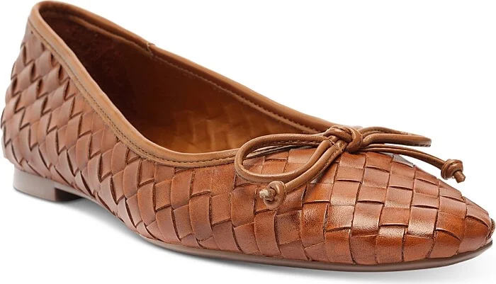 Schutz Women's Arissa Woven Slip On Flats