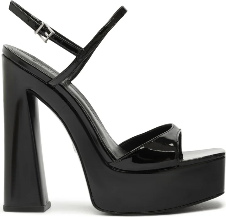 Schutz Women's Arlene Squared Toe Wedge Sandals - Image 2
