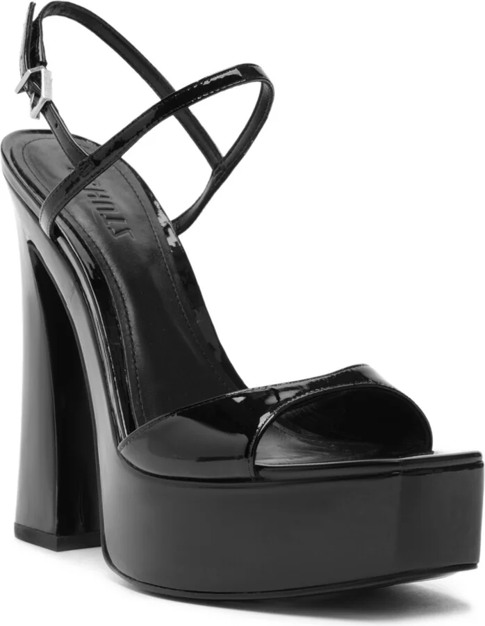 Schutz Women's Arlene Squared Toe Wedge Sandals