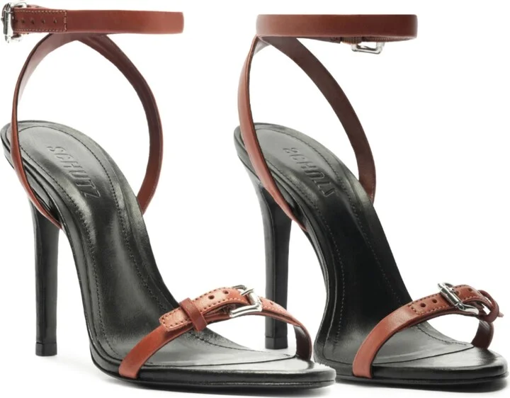 Schutz Women's Aurora High Stiletto Sandals - Image 11