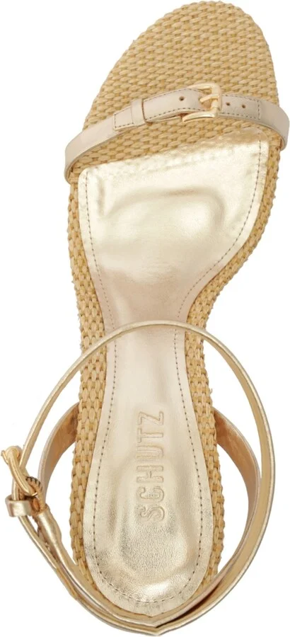 Schutz Women's Aurora Mid Heel Dress Sandals - Image 9