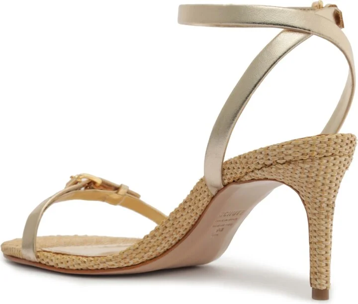 Schutz Women's Aurora Mid Heel Dress Sandals - Image 11
