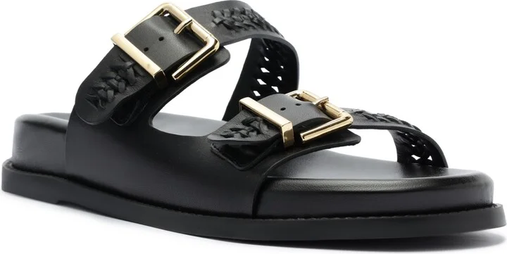 Schutz Women's Blake Sporty Round Toe Flat Sandals