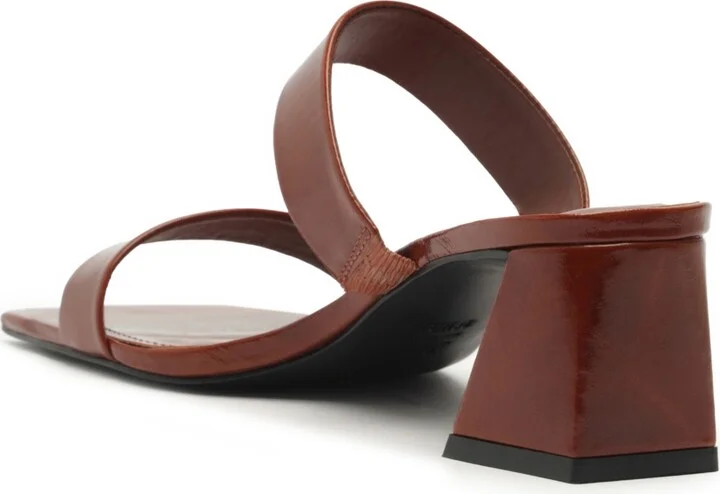 Schutz Women's Chantal Mid Heel Slide Sandals - Image 6