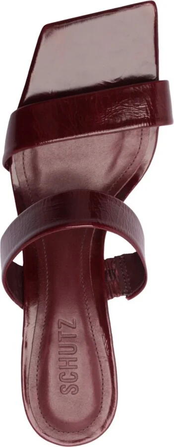 Schutz Women's Chantal Mid Heel Slide Sandals - Image 9