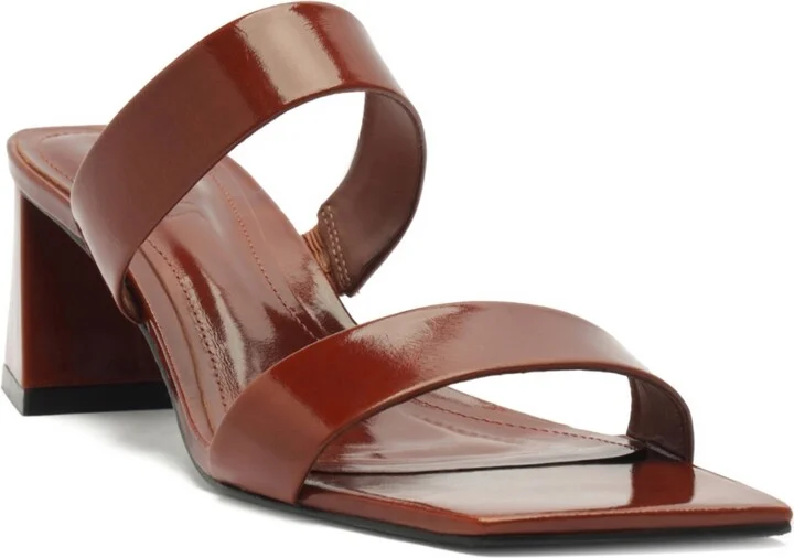 Schutz Women's Chantal Mid Heel Slide Sandals