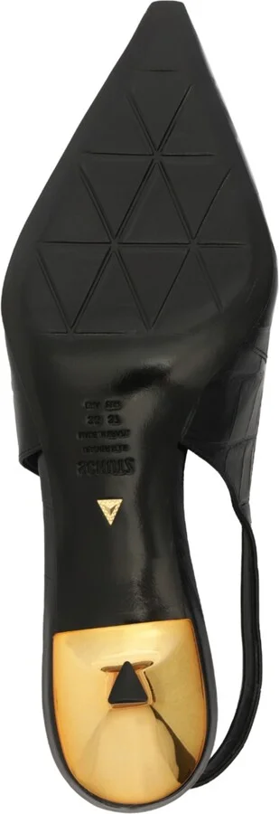 Schutz Women's Ciara Slingback Kitten Heel Pumps - Image 5