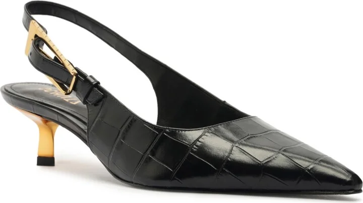 Schutz Women's Ciara Slingback Kitten Heel Pumps