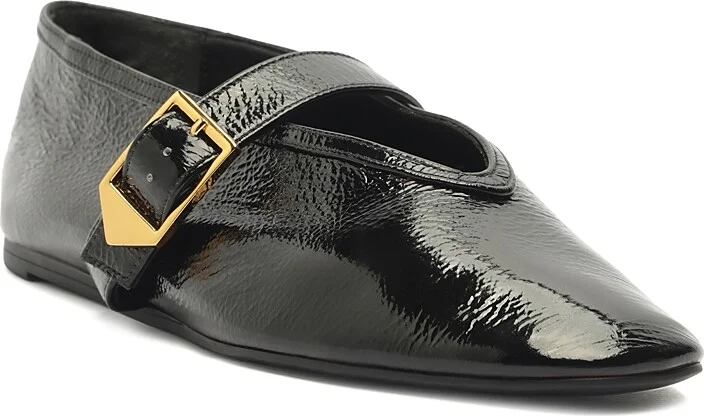 Schutz Women's Courtney Buckled Flats