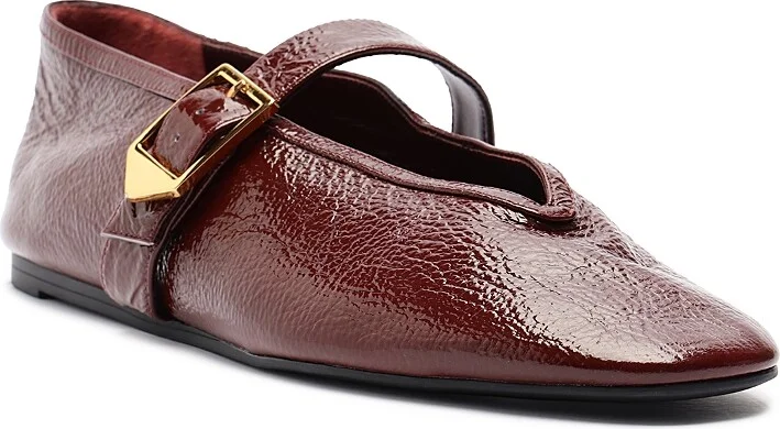 Schutz Women's Courtney Buckled Flats