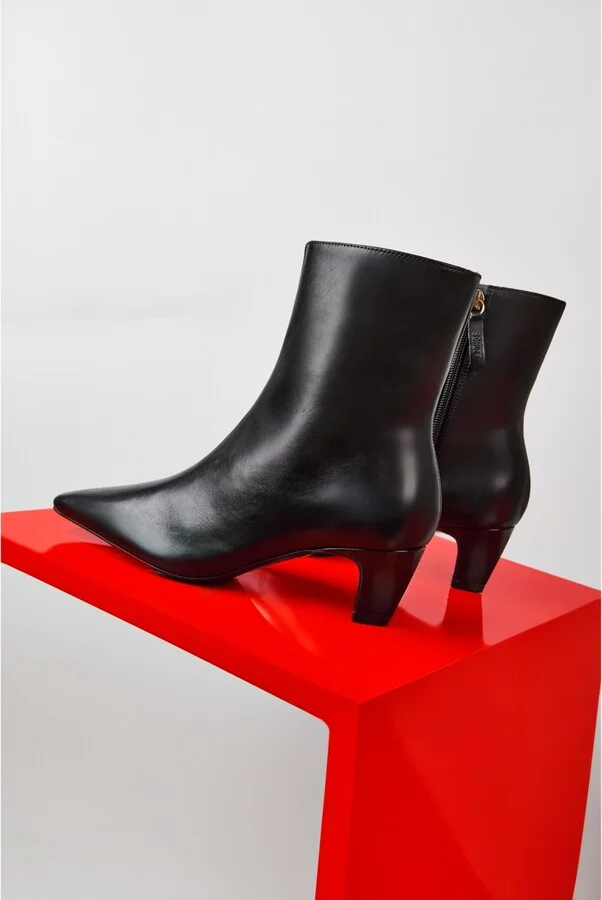 Schutz Women's Dellia Square Toe Booties - Image 6