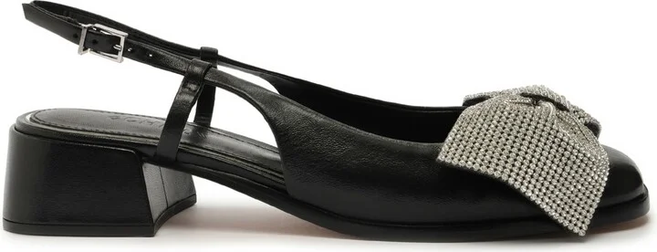 Schutz Women's Dorothy Bow Block Heel Pumps - Image 2